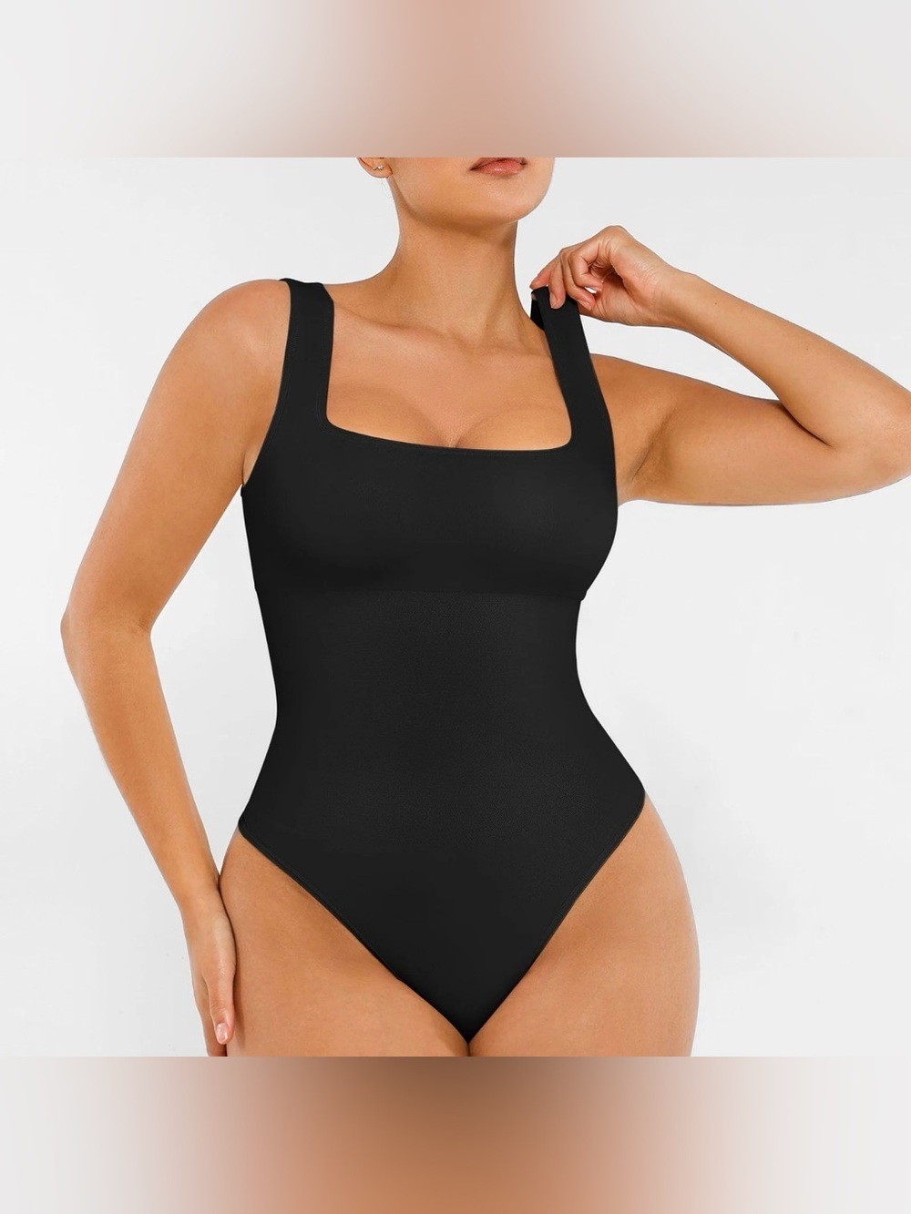 Feelingirl Seamless Shapewear Thong Bodysuit Green XS/S NWT IN PACKAGE